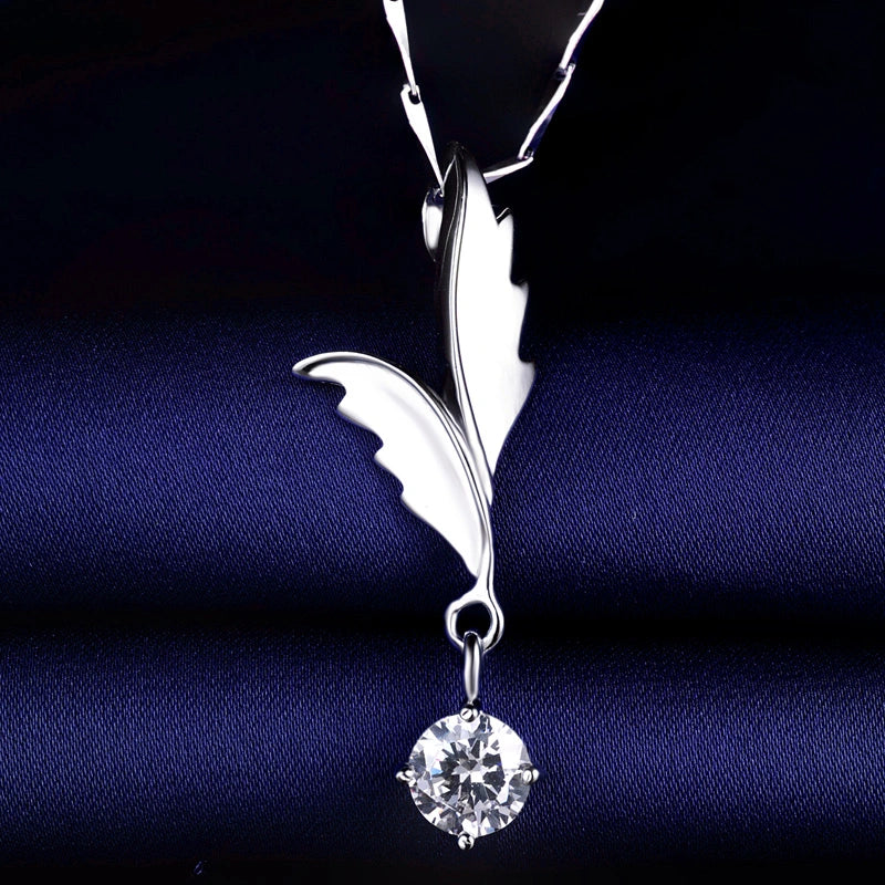 𝐒𝐭𝐞𝐫𝐥𝐢𝐧𝐠 𝐒𝐢𝐥𝐯𝐞𝐫 𝐀𝐧𝐠𝐞𝐥 𝐖𝐢𝐧𝐠 𝐍𝐞𝐜𝐤𝐥𝐚𝐜𝐞