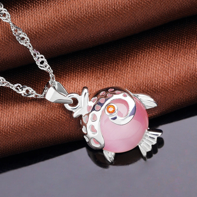 𝐆𝐨𝐥𝐝𝐟𝐢𝐬𝐡 𝐍𝐞𝐜𝐤𝐥𝐚𝐜𝐞 𝐖𝐢𝐭𝐡 𝐒𝐢𝐥𝐯𝐞𝐫 𝐂𝐡𝐚𝐢𝐧