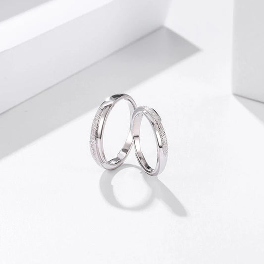 𝐁𝐫𝐮𝐬𝐡𝐞𝐝 𝐒𝐭𝐞𝐫𝐥𝐢𝐧𝐠 𝐒𝐢𝐥𝐯𝐞𝐫 𝐖𝐞𝐝𝐝𝐢𝐧𝐠 𝐁𝐚𝐧𝐝𝐬 - 𝕮𝖍𝖎𝖈𝖚𝖙𝖊