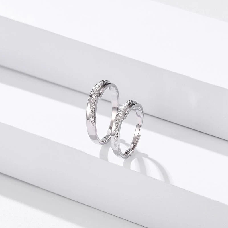 𝐁𝐫𝐮𝐬𝐡𝐞𝐝 𝐒𝐭𝐞𝐫𝐥𝐢𝐧𝐠 𝐒𝐢𝐥𝐯𝐞𝐫 𝐖𝐞𝐝𝐝𝐢𝐧𝐠 𝐁𝐚𝐧𝐝𝐬 - 𝕮𝖍𝖎𝖈𝖚𝖙𝖊