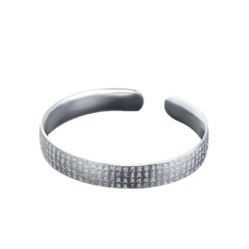Pure silver bangle bracelets