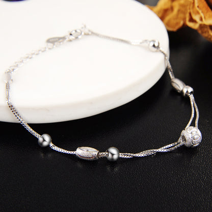 Trendy silver bracelets