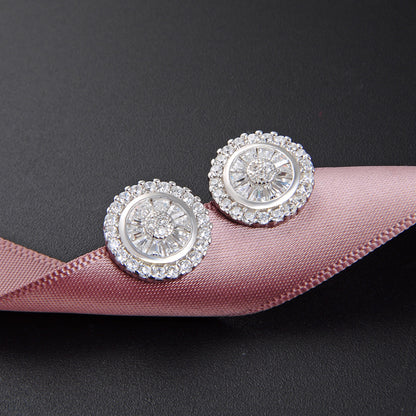 Elegant stud earrings jewellery design