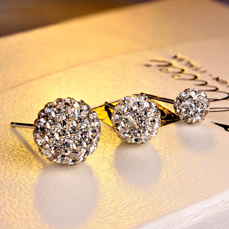 Wedding earrings for brides studs