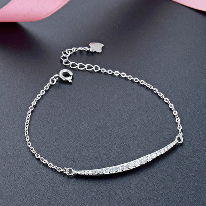 Silver bracelet design for girl
