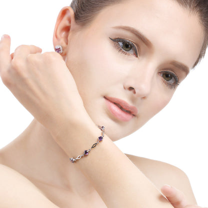 Glittering amethyst bracelet meaning