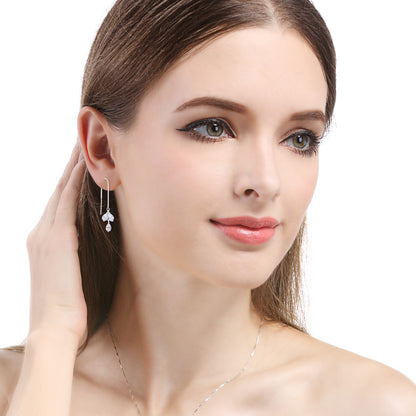 Delicate earring jewelry