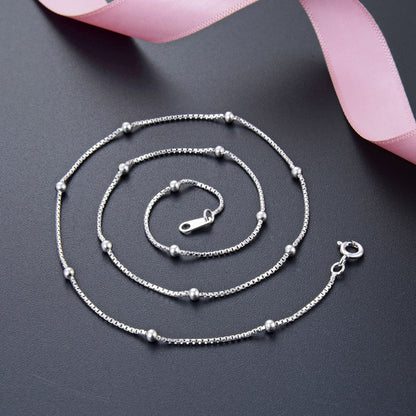 Fine silver chain for pendant