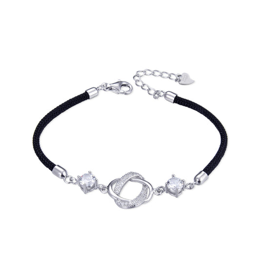 Black rope bracelet price