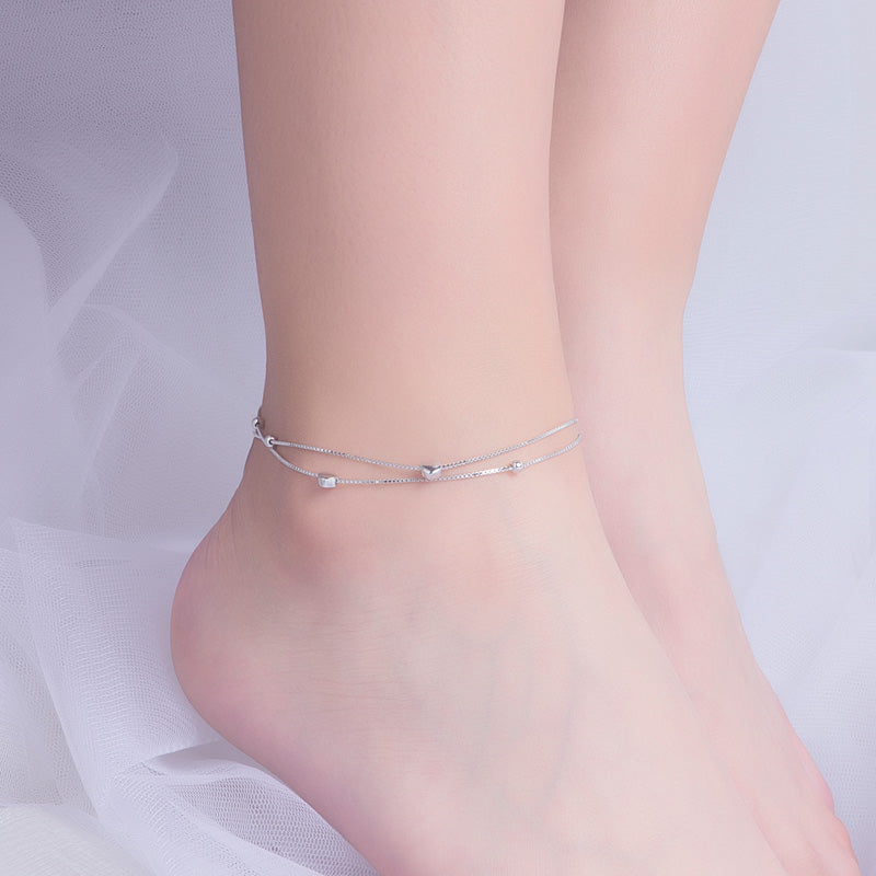 Heart ankle bracelet meaning