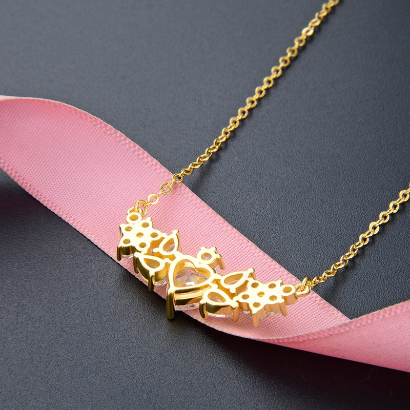 Incredible gold plated necklace