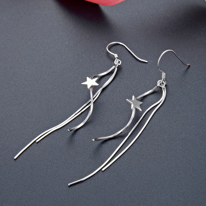 Silver threader earrings hypoallergenic