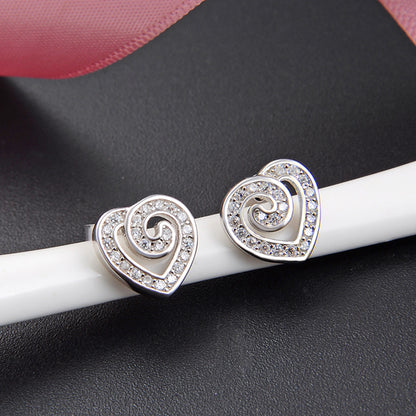 Cute stud earrings sterling silver