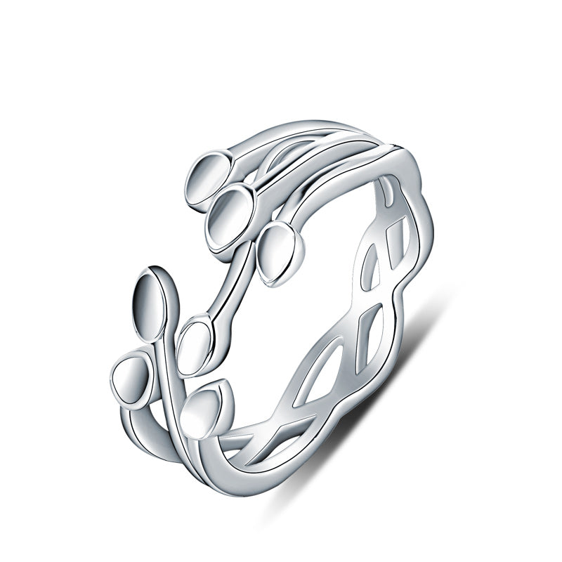 Unique silver ring design