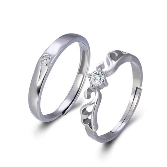 Delicate wedding rings