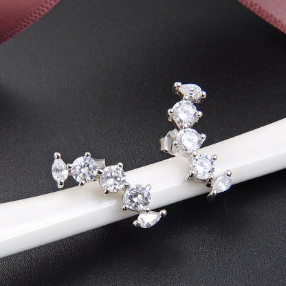 Wedding earrings for brides simple