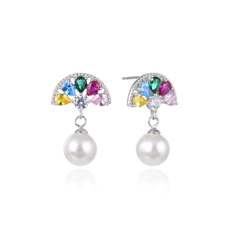 Exquisite pearl earrings