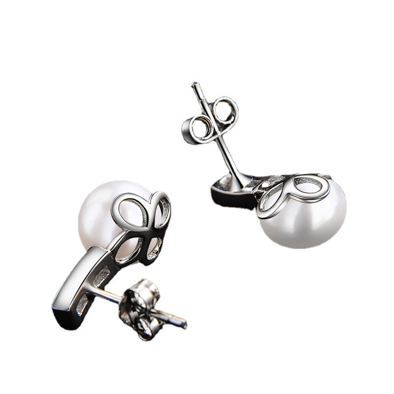 Delicate pearl hook earrings buy