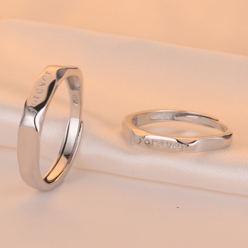 Fancy silver rings