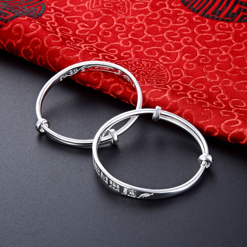 Delicate baby silver bangles prices