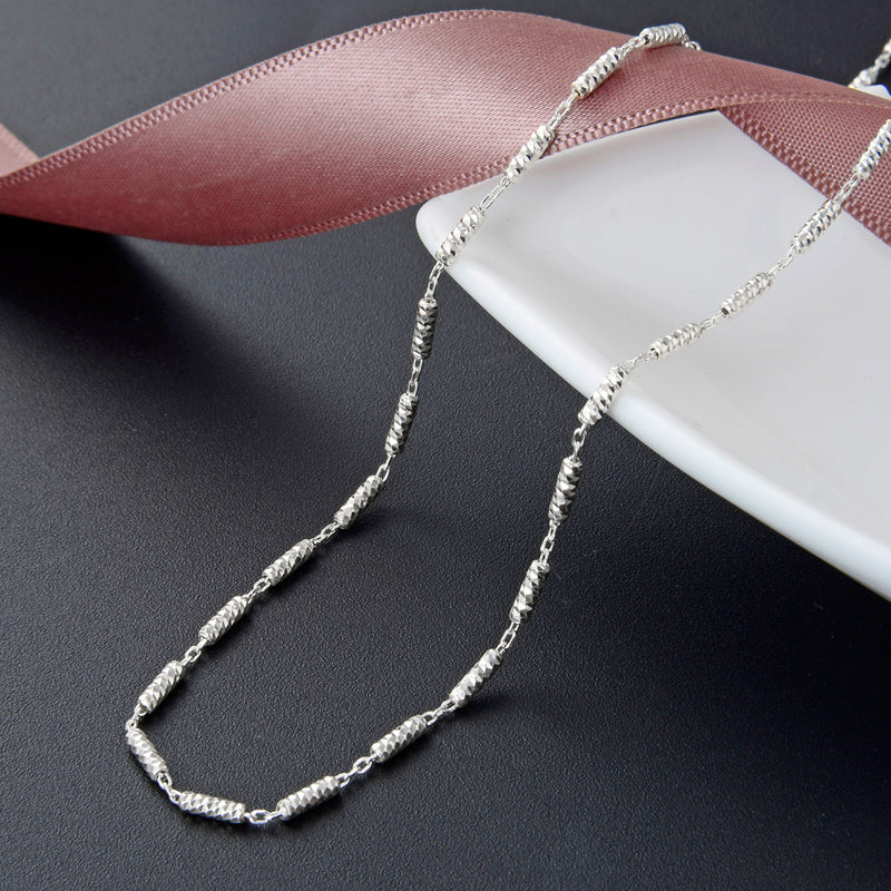 How much does a sterling silver chain cost