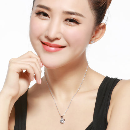 Fancy silver necklace set collection