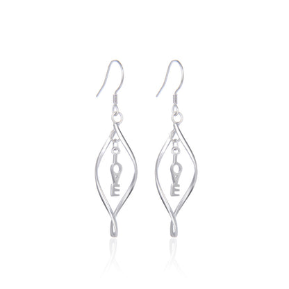 Breathtaking fish hook earrings silver