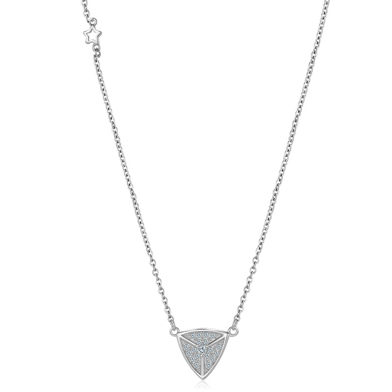 Delicate silver necklace chain