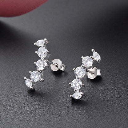 Wedding earrings for brides simple