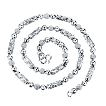 Delicate silver chain for jewelry making
