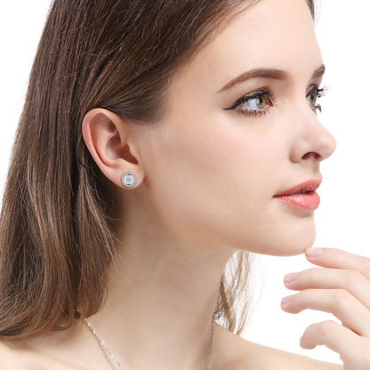 Elegant stud earrings jewellery design