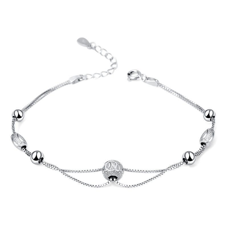 Trendy silver bracelets