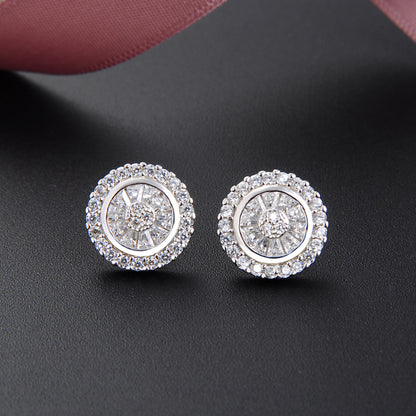 Elegant stud earrings jewellery design