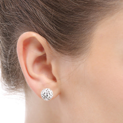 Wedding earrings for brides studs