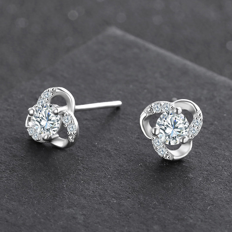 Stud earrings jewelry studio