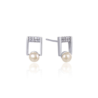 Fantastic stud pearl earrings price