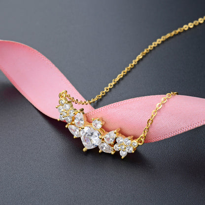 Incredible gold plated necklace