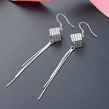 Trendy hook earrings