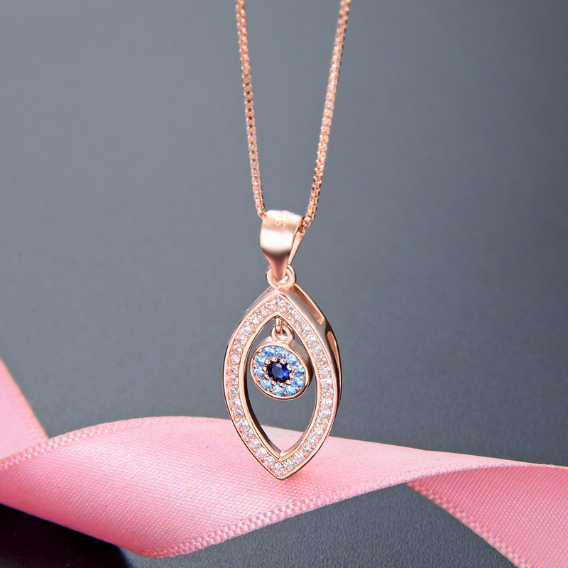 Chic rose gold necklace set price
