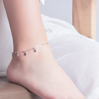 Ankle chain silver cost
