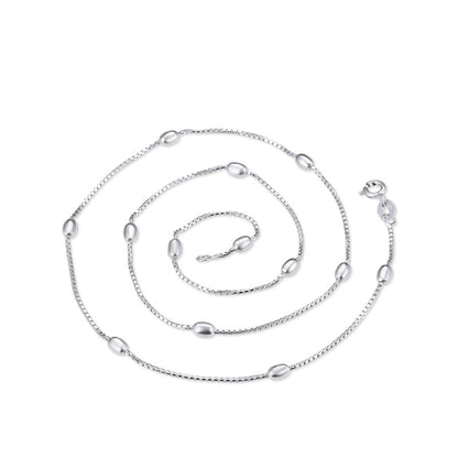 Delicate silver chain wholesale