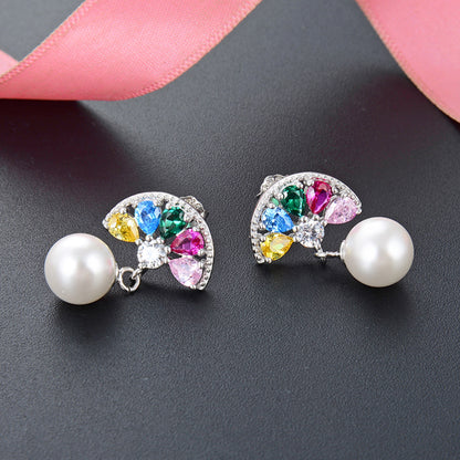 Exquisite pearl earrings