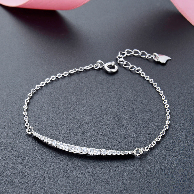 Silver bracelet design for girl