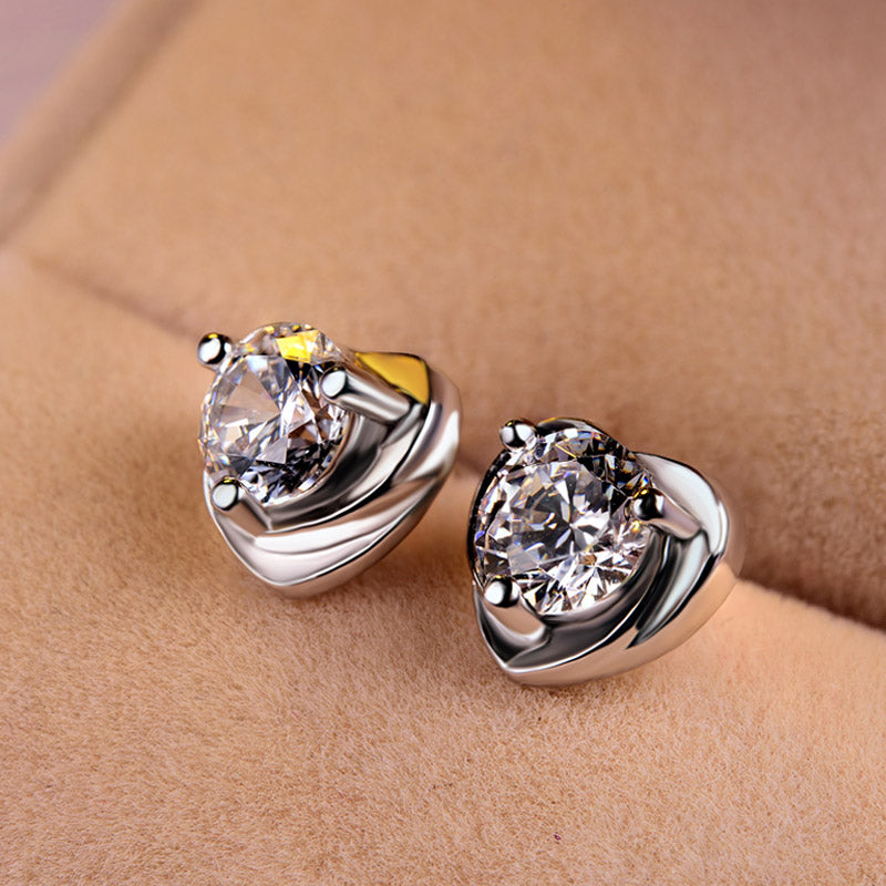 Cheap diamond earrings