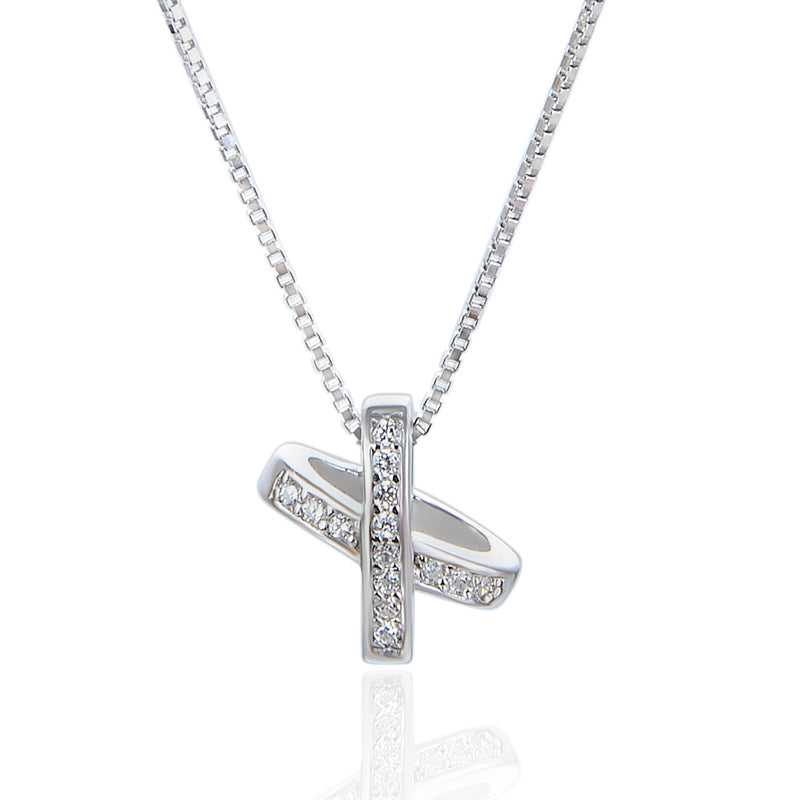 How much does a silver cross necklace cost