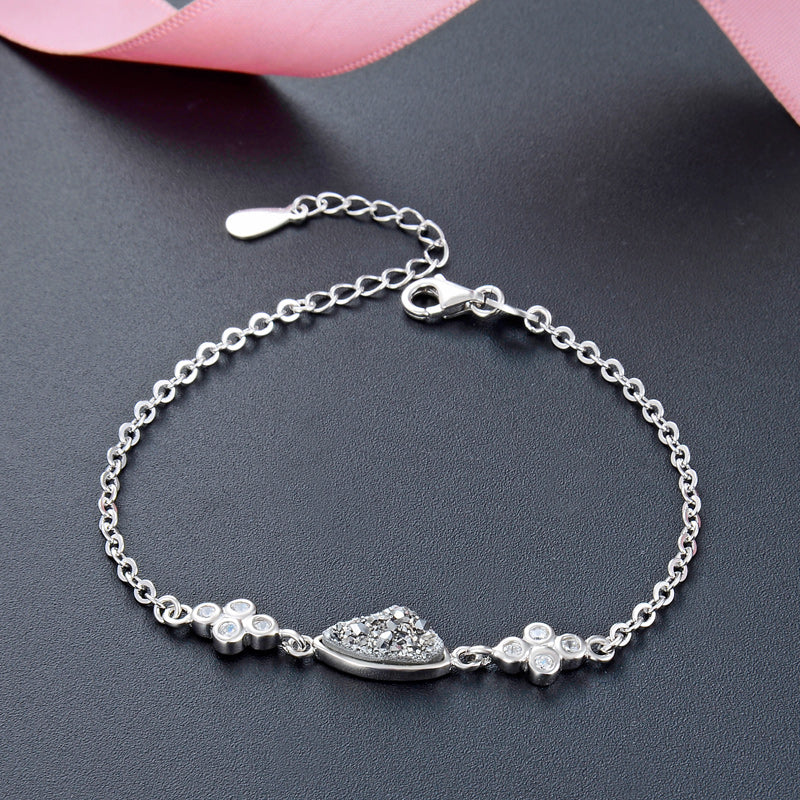 Silver bracelet design for girl with price