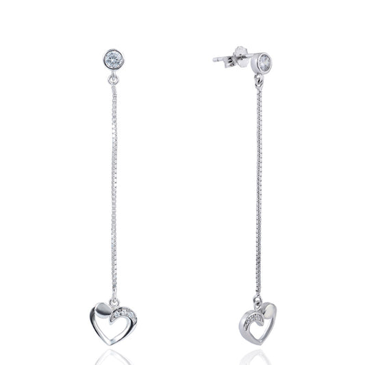 Where To Find Heart Earrings Silver