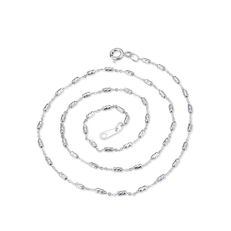 Silver chunky chain for jewelry making