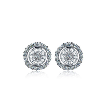 Elegant stud earrings jewellery design