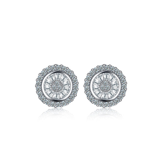 Elegant stud earrings jewellery design